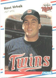 1988 Fleer Baseball Cards      013      Kent Hrbek